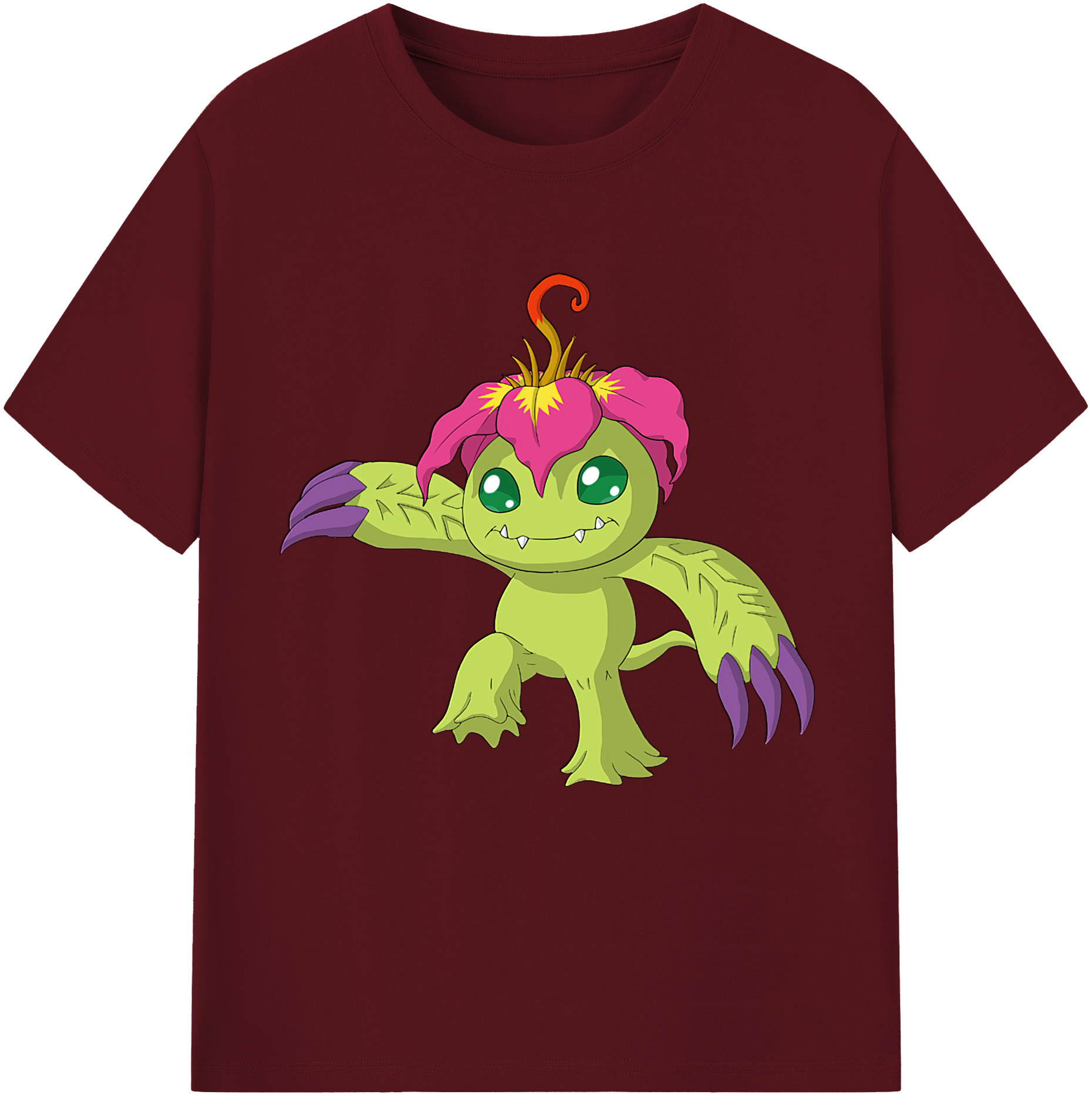 （画像用） Digimon デジタルモンスター/デジモン 綿100％半袖Tシャツ（フロントプリント）